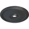 Ekena Millwork Theia Ceiling Medallion (Fits Canopies up to 6 3/4"), Hnd-Painted Pewter, 24"OD x 3 5/8"ID x 1 3/4"P CM24THPES - alternate 2